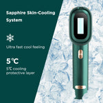 JOVS Venus Pro II IPL Hair Removal Device's Sapphire Skin-Cooling System for Fast Cooling Sensation and Protection.